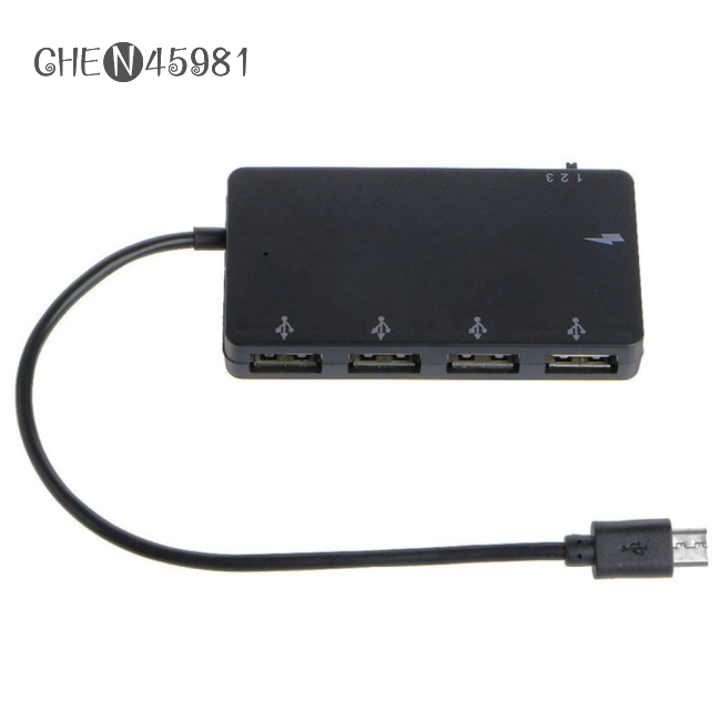 Dây cáp cổng Micro USB OTG Hub cho Windows Tablet Android