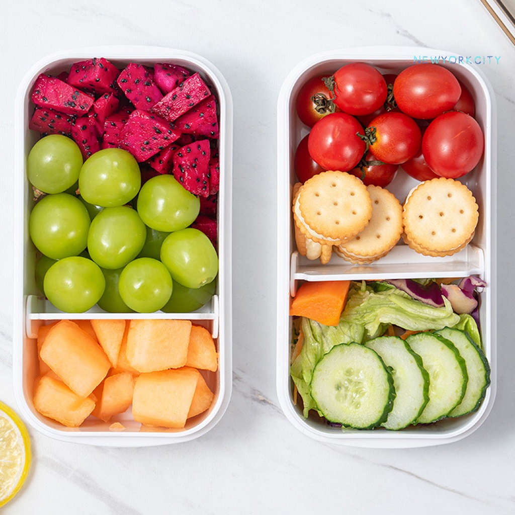 Hộp Đựng Thức Ăn Trưa Bằng Silicone Có Khóa Di Chuyển Được