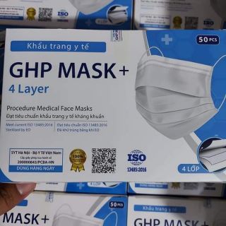Hộp 50 khẩu trang y tế 4 lớp