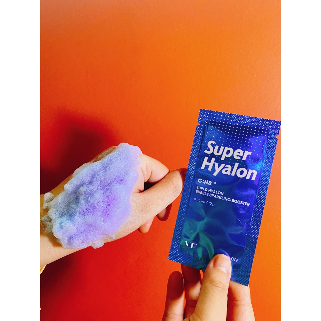 Mặt nạ sủi bọt VT SUPER HYALON BUBBLE SPARKLING BOOSTER PICKO