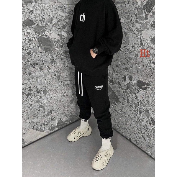 Bộ nỉ mũ cotton CH HT12