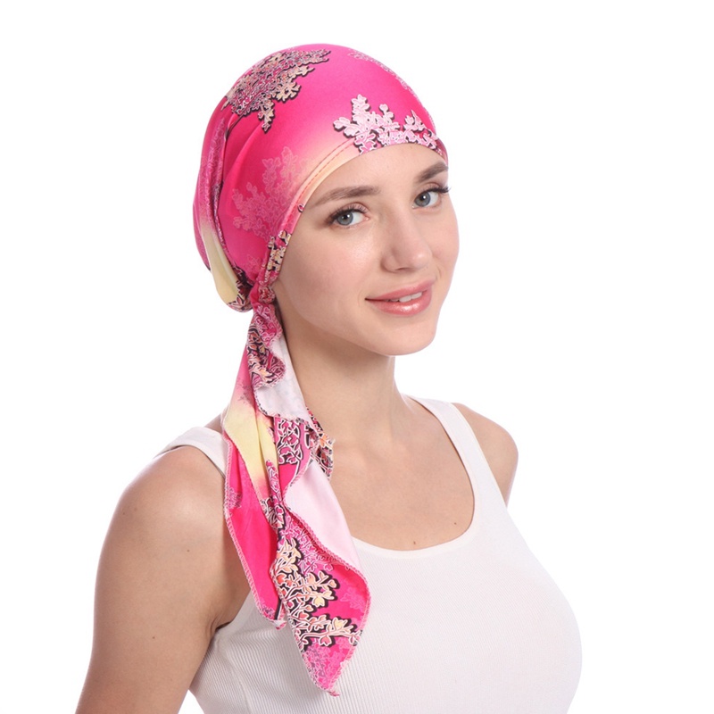 Mũ Trùm Đầu Kiểu Turban Hồi Giáo Với 9 Màu Sắc Khác Nhau