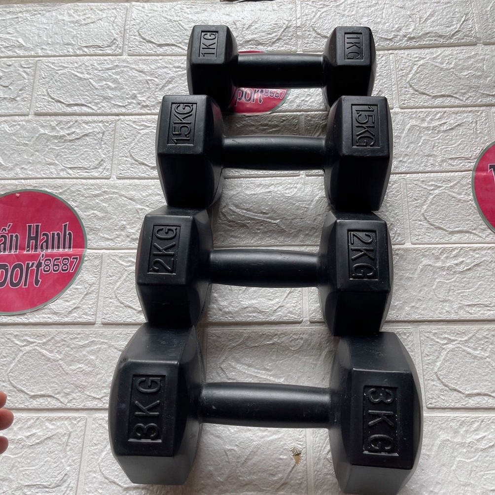 Tạ tay 5kg bọc nhựa