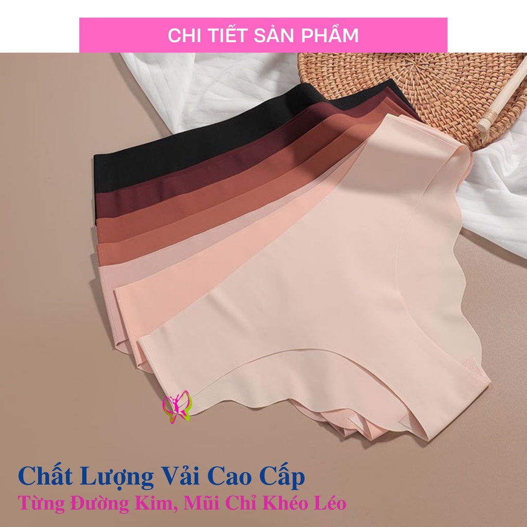Quần lót nữ su đúc thun lạnh không đường may, trẻ trung, thoải mái, thoát mát (MS 03102) Anna Shop