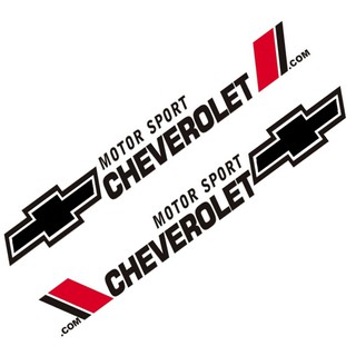 Bộ 2 tem dán cửa xe ô tô Chev