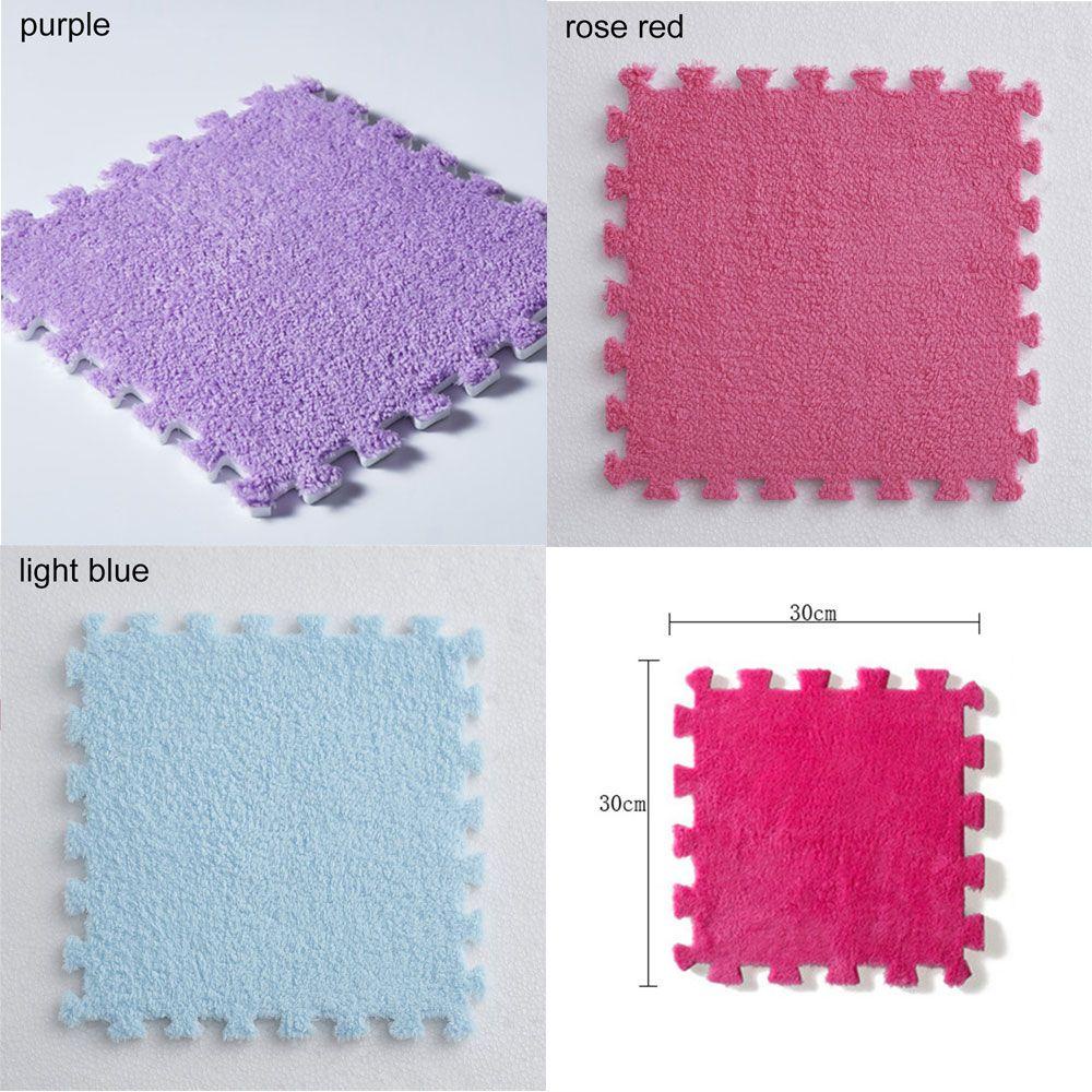 1 Thảm Xốp eva Nhiều Màu Kích Thước 30 * 30cm Trang Trí Phòng Ngủ Cho Bé