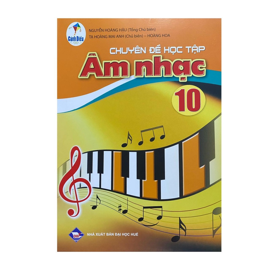 Sách - Chuyên đề học tập âm nhạc 10 ( cánh diều )+ Bán kèm 1 quyển bé tập tô màu tô màu