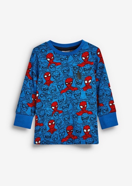 Bộ cotton dài Spiderman 2-7Y (có ảnh thật)