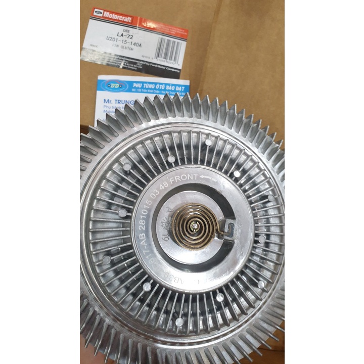 Ly tâm quạt không cánh Ford Ranger Everest BT50 bản 2.2, 3.2 đời 2013, 2020  -U20115140A  AB398C617AB  EB3G8C617CA