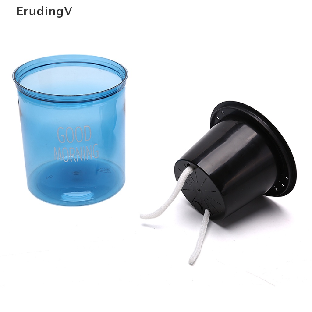 Chậu Trồng Cây Tự Tưới Nước Trong Suốt Dùng Trang Trí Nhà Cửa / Sân Vườn