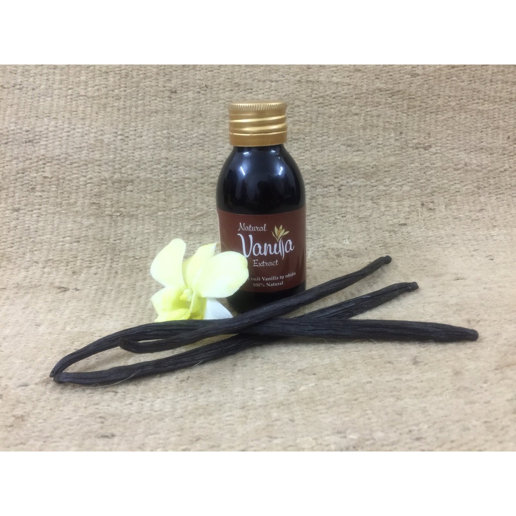 TINH CHẤT VANI HỮU CƠ - Chiết xuất vanilla tự nhiên 100 gram