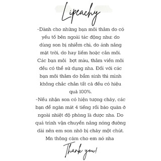 Son dưỡng giảm thâm môi 𝐋𝐢𝐩𝐞𝐚𝐜𝐡𝐲 handmade