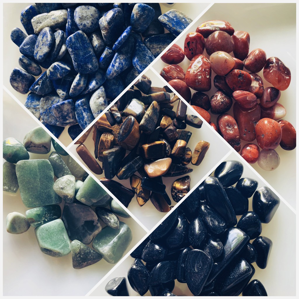 vụn đá thạch anh 9 màu tự nhiên (300g-500g) | BigBuy360 - bigbuy360.vn