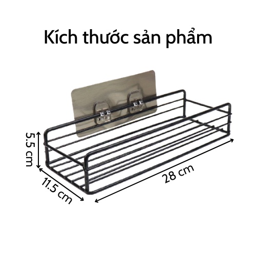 [SIÊU BỀN] Giá để đồ nhà tắm  Kệ dán tường đựng đồ phòng tắm nhà bếp đa năng cao cấp siêu chắc gọn gàng tiện lợi