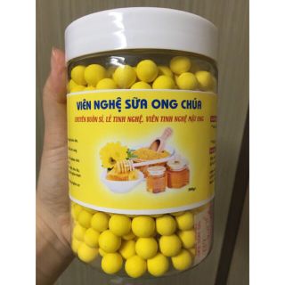 Viên nghệ sữa ong chúa thơm ngọt cực ngon 500gr
