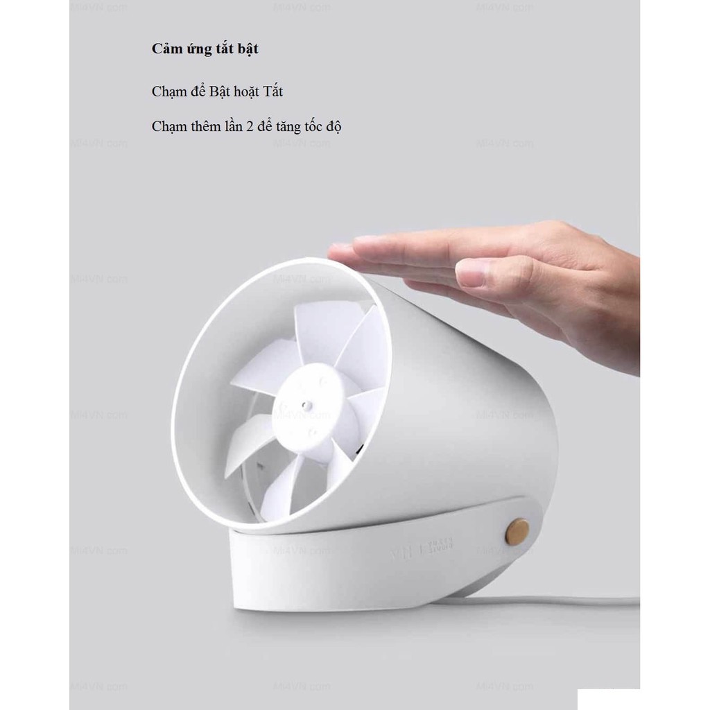 Quạt bàn Mini Xiaomi VH 2 USB Portable Fan - Chính hãng