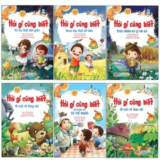 Sách - trọn bộ 6 cuốn hỏi gì cũng biết