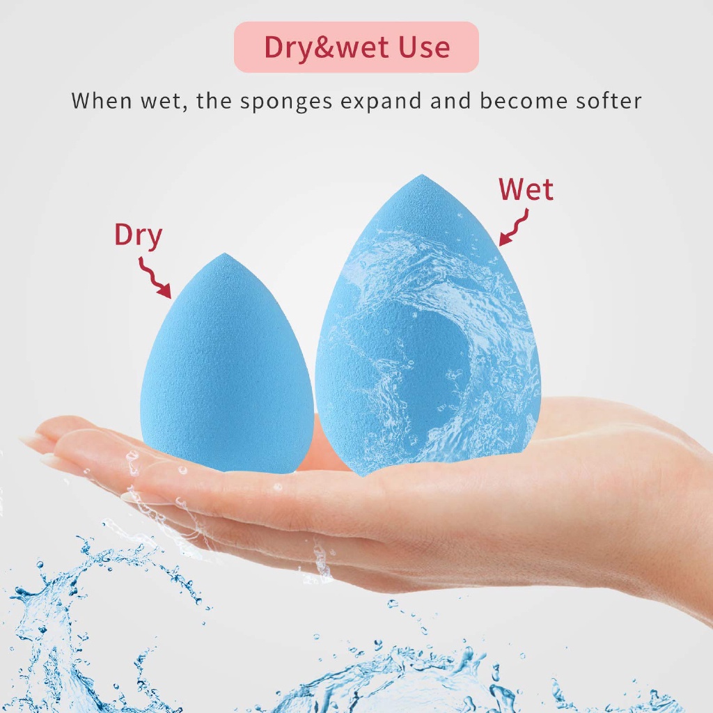 Mút Tán Kem Nền / Phấn Phủ Bằng Latex / Không Chứa Latex / Bông Phấn Phù Hợp Cho Trang Điểm