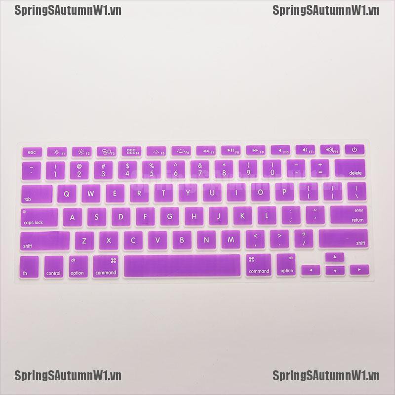 [Spring] Silicone Keyboard Skin Cover Case for Macbook Air Pro 13&quot; 15&quot; 17&quot; Inch [VN]