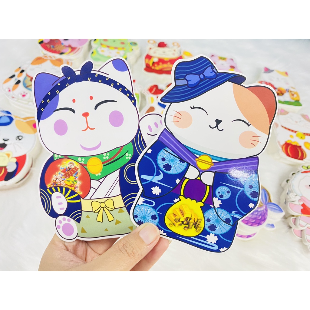 Combo 6 Bao Lì Xì Chibi Tết 2023 - Bao Lixi Giá Rẻ Nhiều Hình Dễ Thương - LANA QUEEN