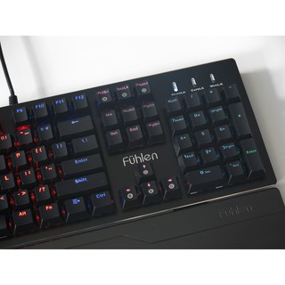 phím cơ Fuhlen Eraser Rainbow blue switch [ có kê tay]