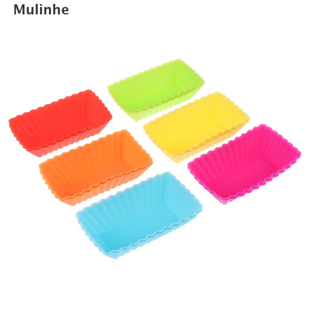 12 Khuôn Silicone Tạo Hình Làm Bánh Muffin Hình 3d