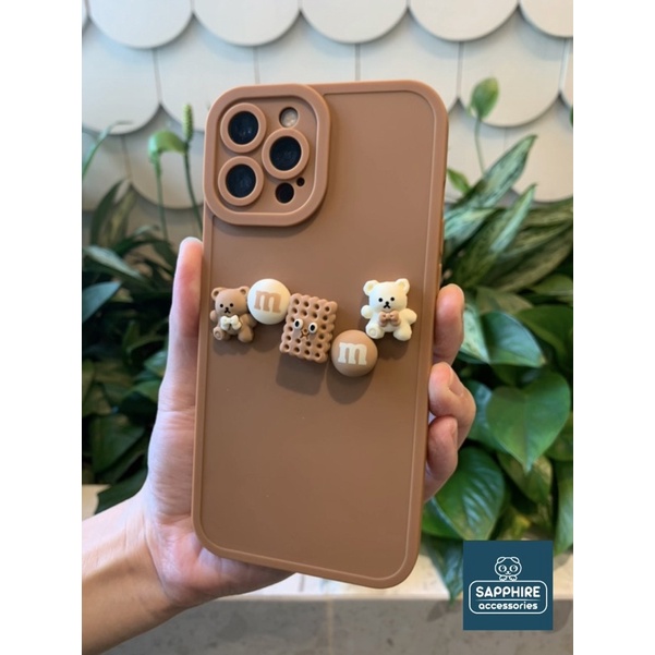 Case Ốp charm nổi IpXs/Xsmax/11/11pro/11promax/12/12pro/12promax/13/13pro/13promax