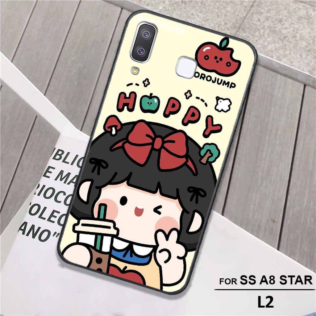 ỐP NHỰA DẺO SAMSUNG A8 STAR ỐP LƯNG KUTE VÀ DỄ THƯƠNG GLSHOP MỚI NHẤT