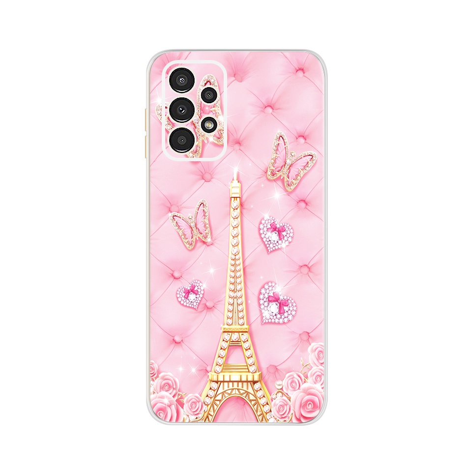 Ốp Điện Thoại TPU Silicone Mềm In Hình Hoa Cho Samsung Galaxy A13 Samsung A13 4G SM-A135F