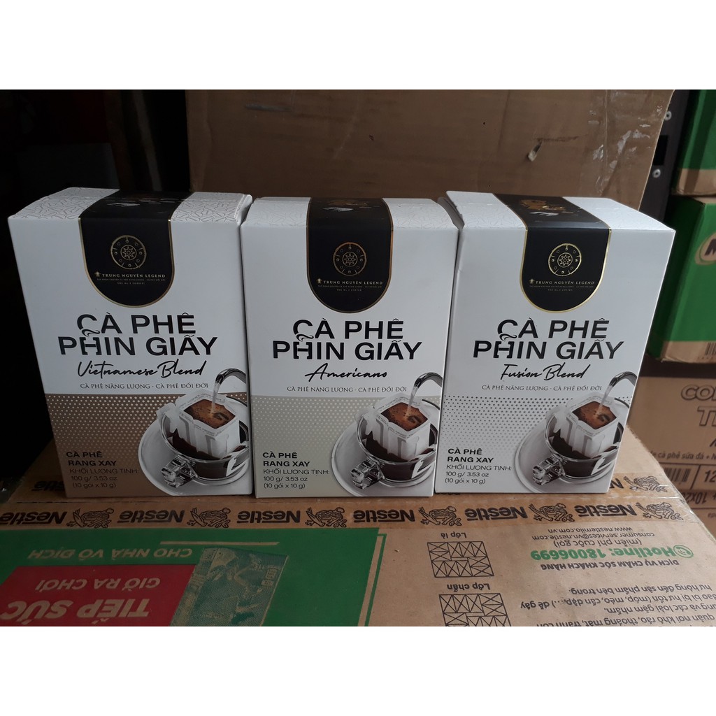 Cà phê phin giấy Trung Nguyên Legend Fusion Blend