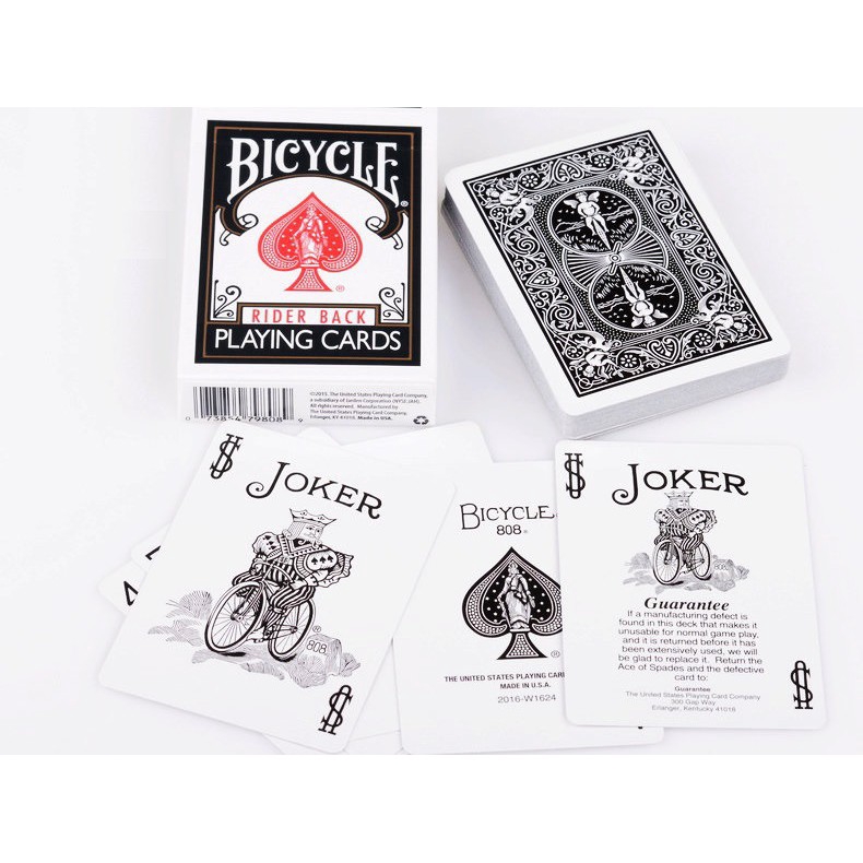 Bộ Bài Bicycle Rider Back Playing Cards Hoạt Tiết Tally-Ho/ Aladdin Đạo Cụ Ảo Thuật