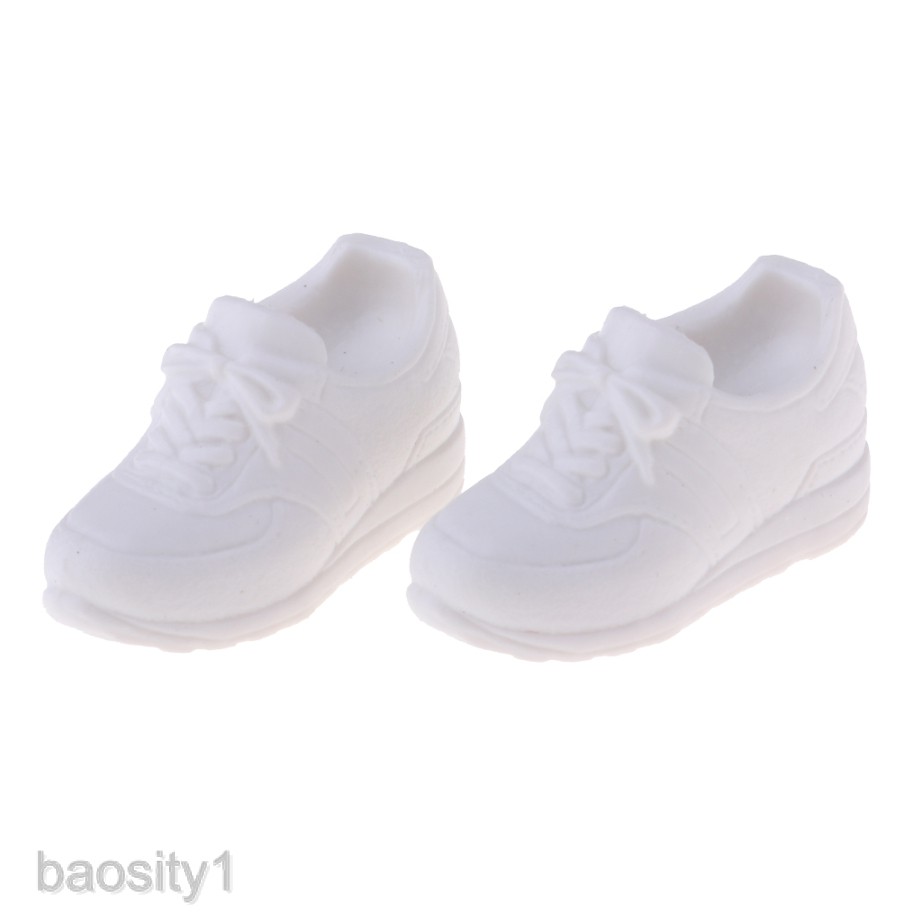 [Baosity1] Giày Thể Thao Giấu Gót Bằng Nhựa MagiDeal 1 / 6 Cho Búp Bê Blythe BJD