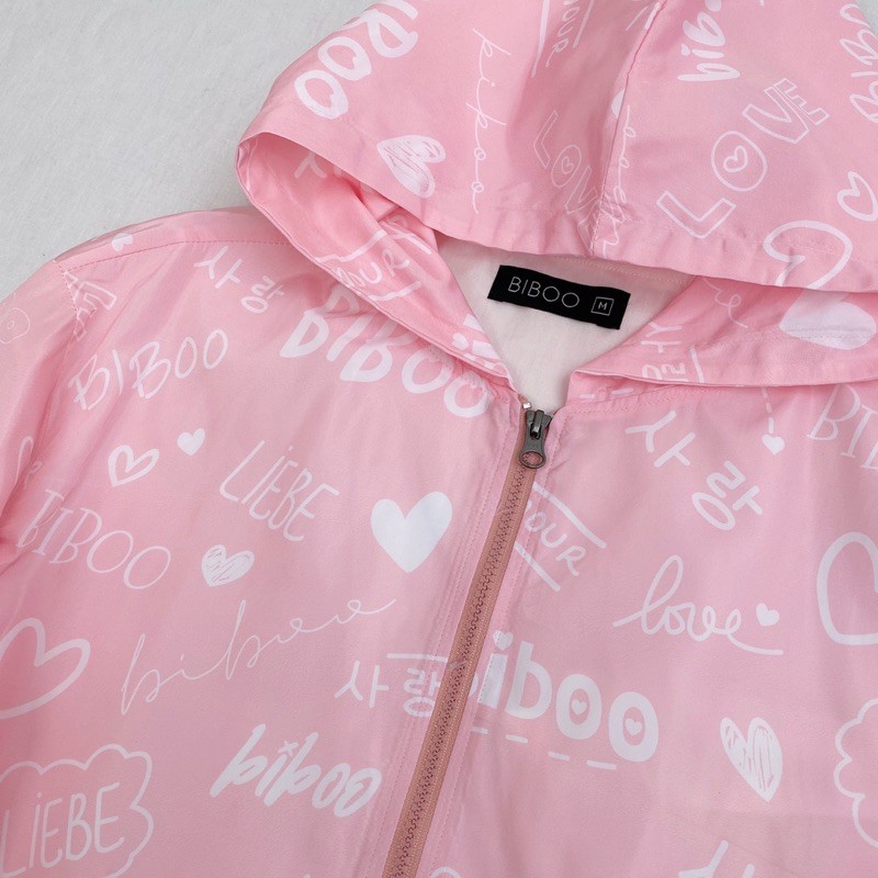 BIBOO - Áo khoác dù BIBOO LOVE - JACKET DÙ