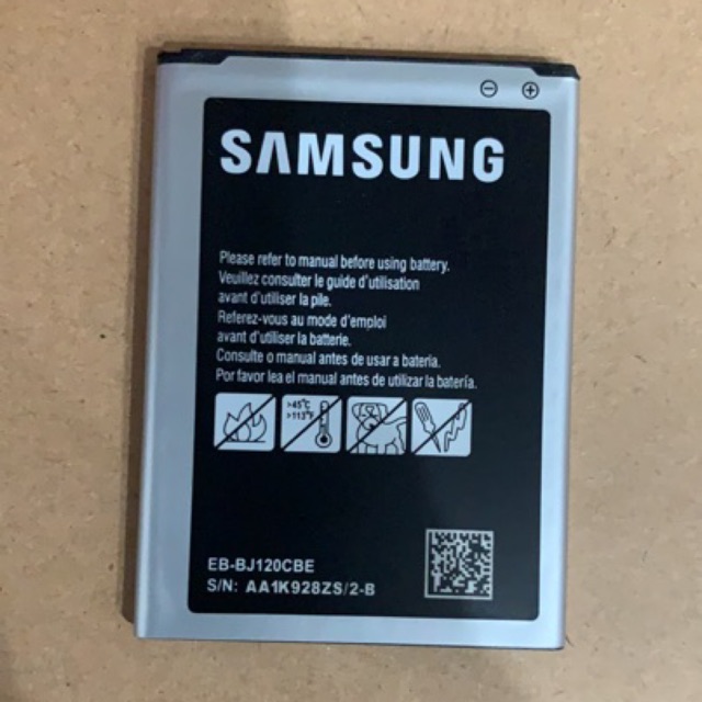 Pin Samsung Galaxy J1 2016 (J120) dung lượng 2050mAh xịn có bảo hành