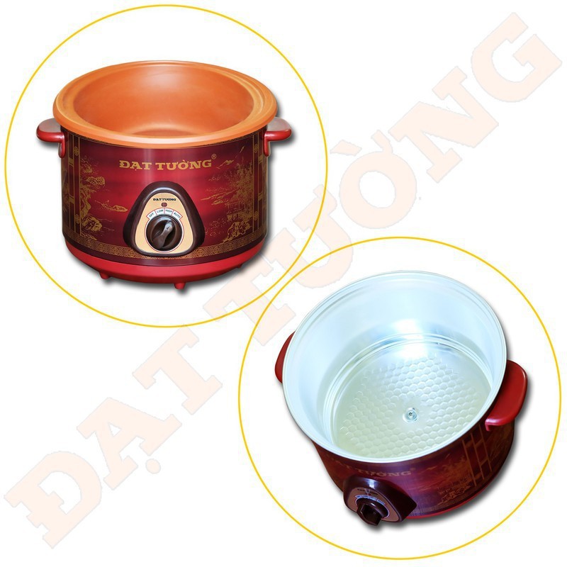 NỒI HẦM CHẬM, KHO CÁ ĐẠT TƯỜNG 2,5L
