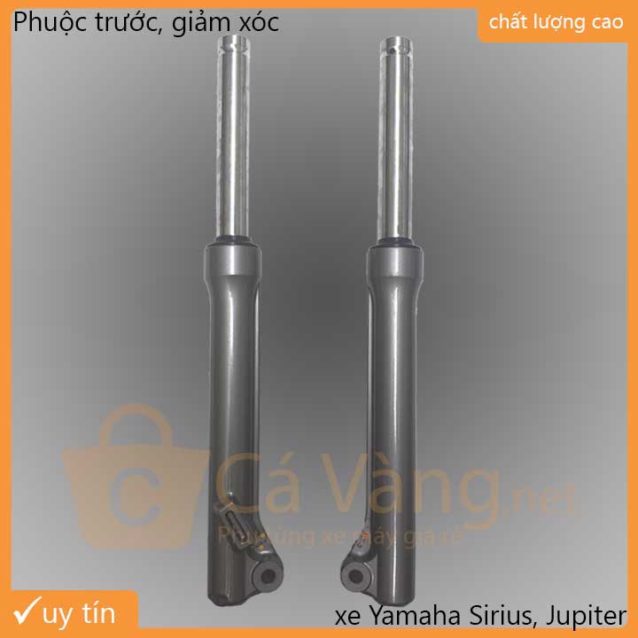 Phuộc trước xe máy Alpha, RS-Phanh đĩa,  Dream-II, Wave, Sirius, Jupiter loại - Phanh cơ