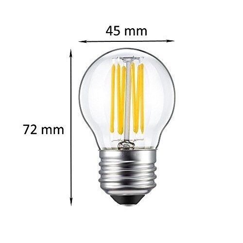 10 Bóng đèn led sợi đốt G45- Edison