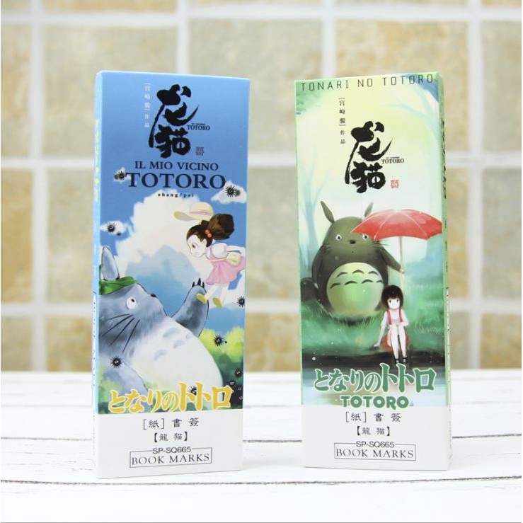 Hộp 32 Đánh Dấu Sách Bookmark Totoro 665