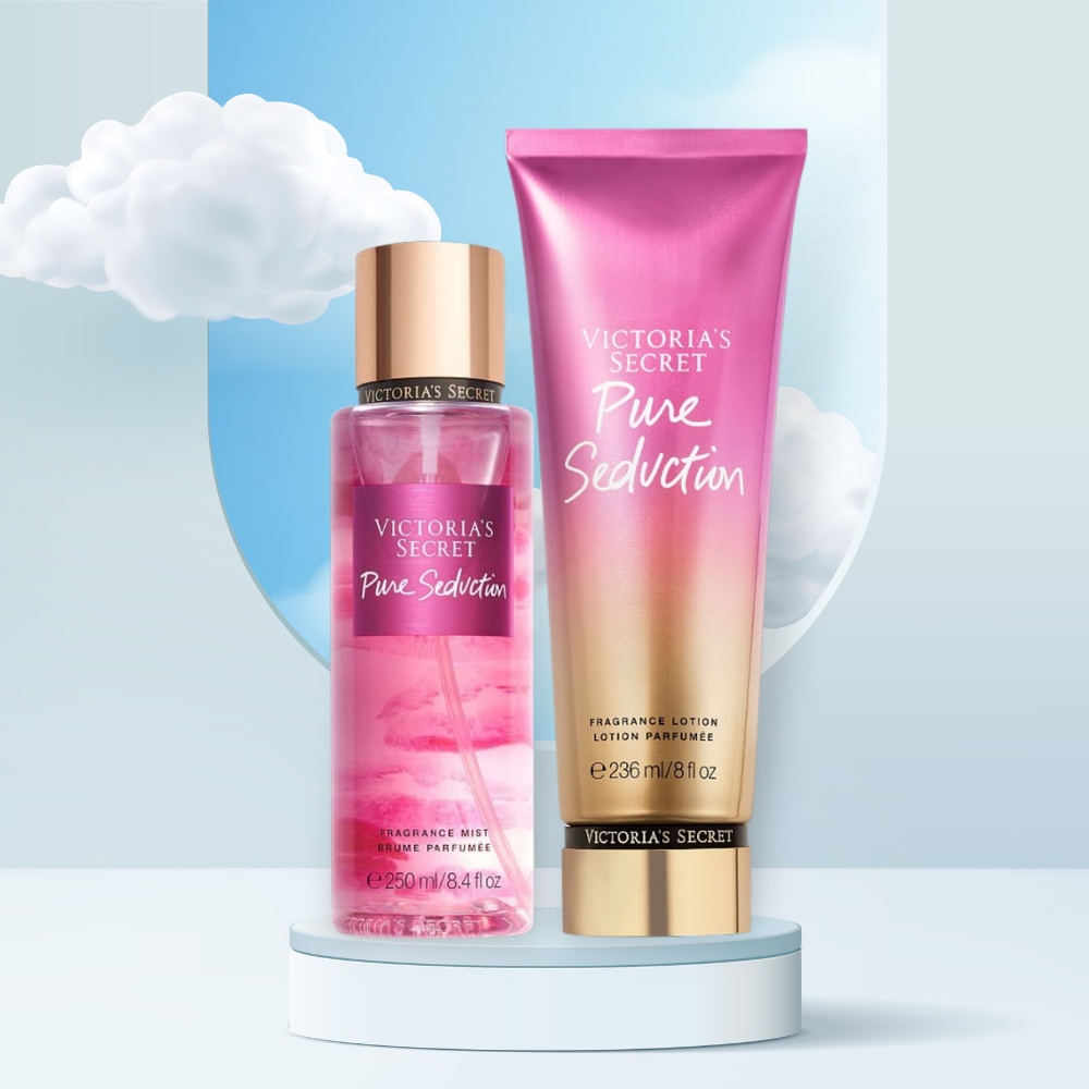 Xịt Thơm Toàn Thân Victoria’s Secret – Pure Seduction Hương Thơm Nhẹ Nhàng Nữ Tính Chai 250ml