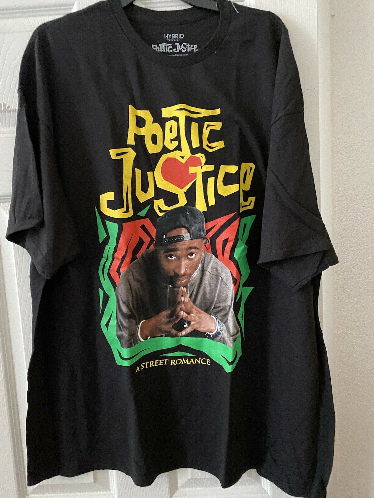 Áo Thun In Hình Diễn Viên Tupac Shakur Phim Justicetic 5xl