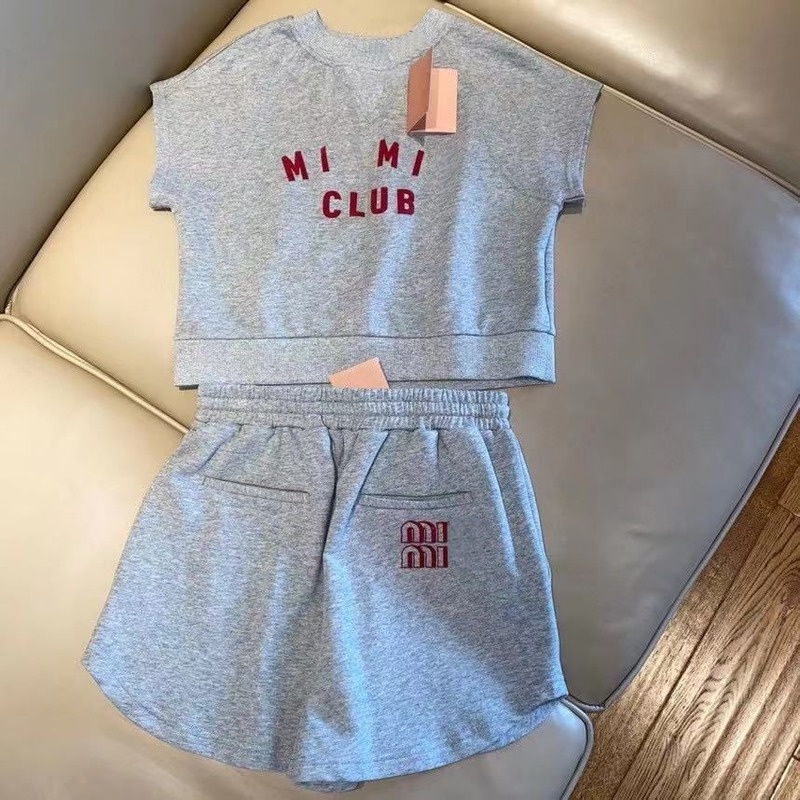 Set Áo Thun Plus Size + Quần Short Ống Rộng Thời Trang Dành Cho Nữ