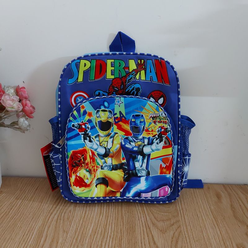 Balo Siêu Nhân gao cho be trai mầm non từ 2 đến 5 tuổi