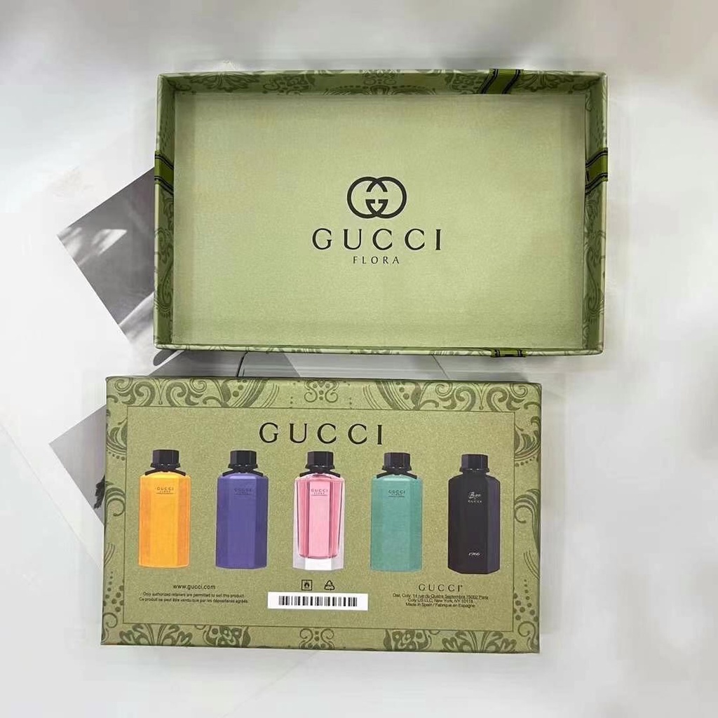 Bộ 5 Lọ Nước Hoa Nhảy Múa Gucci Mẫu Thử 5ml