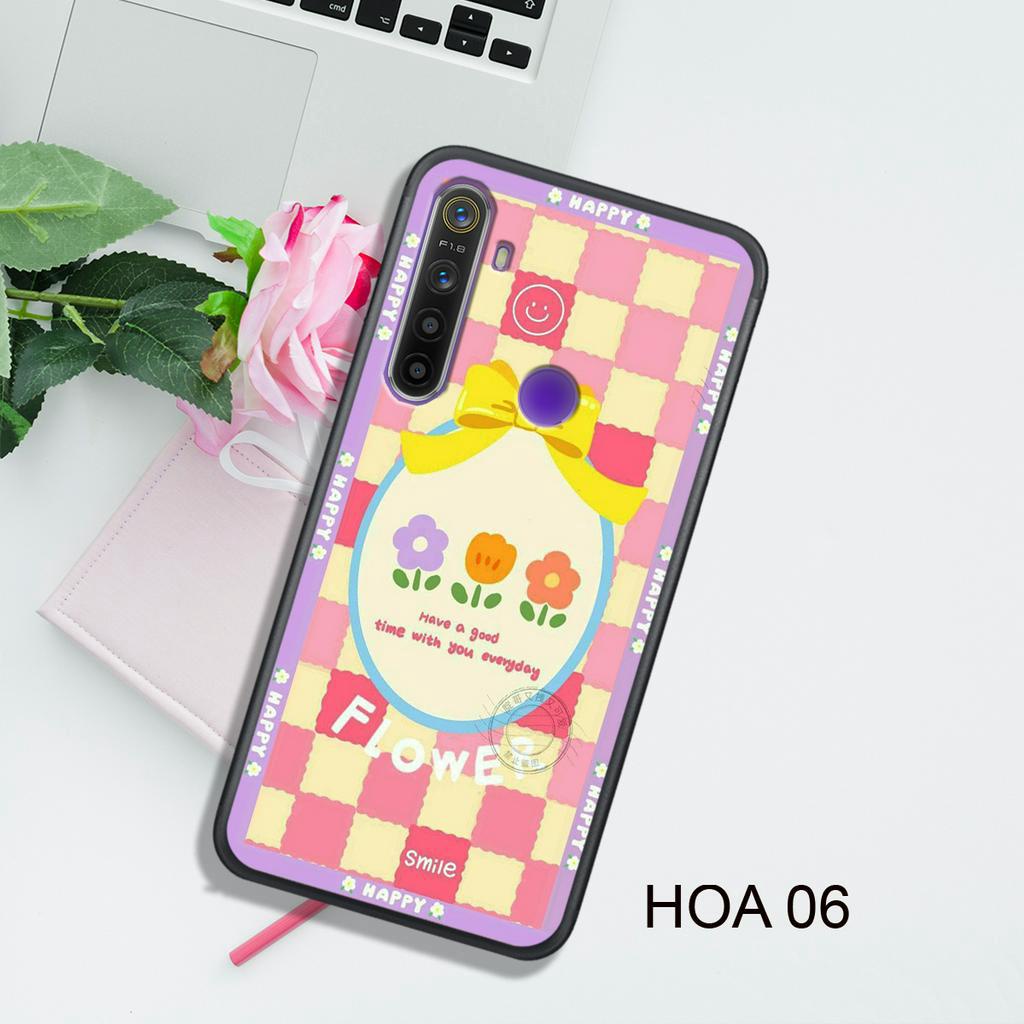 Ốp Lưng  OPPO REALME 5/5i/5s - REALME 5 PRO - REALME 6 - REALME 6 PRO - REALME 6i , In Hình HOA, Màu Sắc Bắt Mắt.