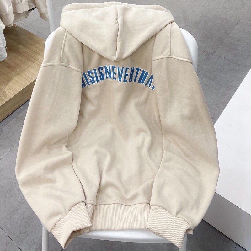 [ẢNH THẬT] Áo Khoác Thisisneverthat Chữ Thêu Màu Rêu Unisex Nam Nữ Form Rộng Vải Mềm Mịn Phong Cách Ulzzang -1hitunisex