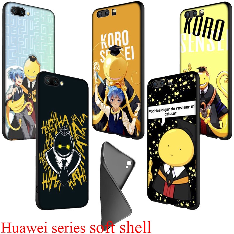 Ốp Điện Thoại Mềm In Hình Nhân Vật Koro Sensei Cho Huawei P8 P20 P10 P9 Lite Mini 2018