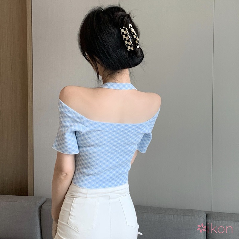 Áo Thun Ngắn Tay Thắt Nơ Phong Cách Hàn Quốc Dành Cho Nữ