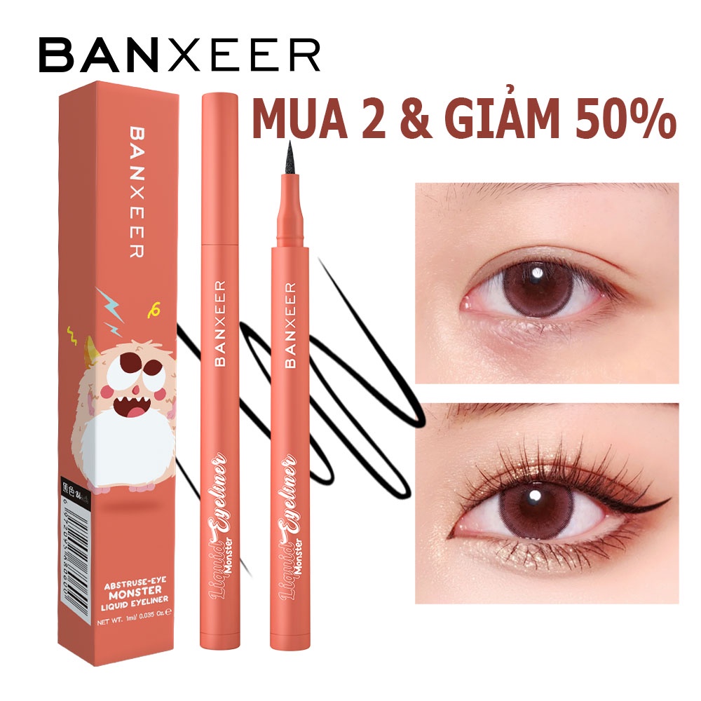 Bút kẻ mắt Banxeer mau khô chống thấm nước chuyên nghiệp dễ sử dụng 25g