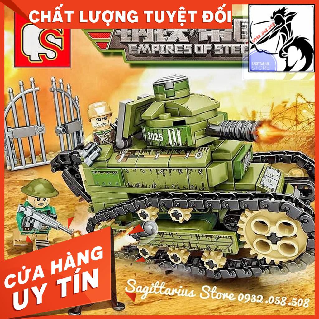 Lego Sembo 101269 Lắp Ráp Xe Tank Chiến Đấu