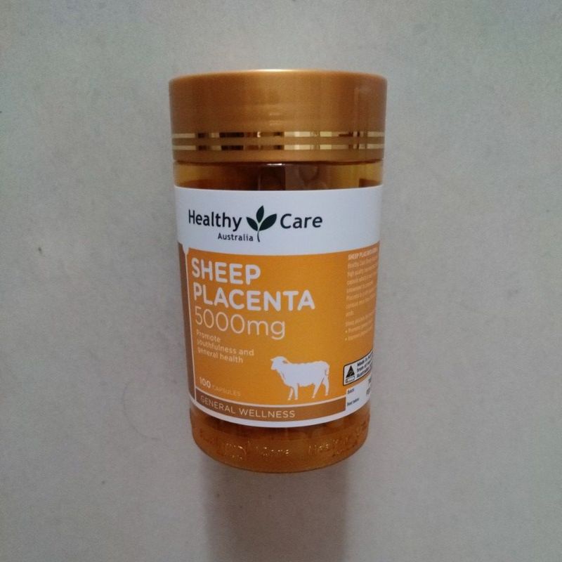 Date 2026- Viên uống nhau thai cừu Healthy care Sheep Placenta 100 Viên Úc